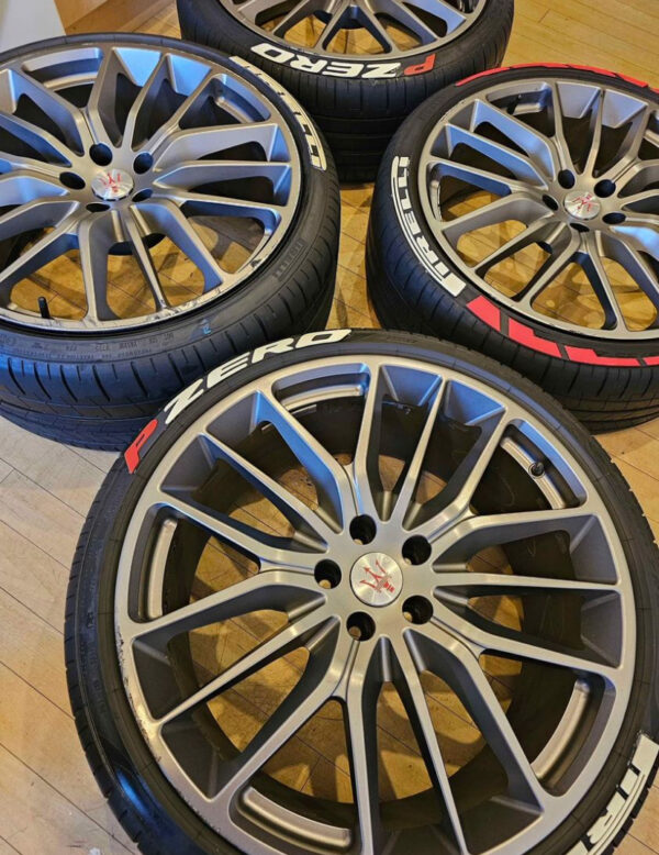 Maserati Wheels + Pirelli PZero - Genuine Maserati Racing Tyres - 21inch - 285/30 + 245/35 - Image 7