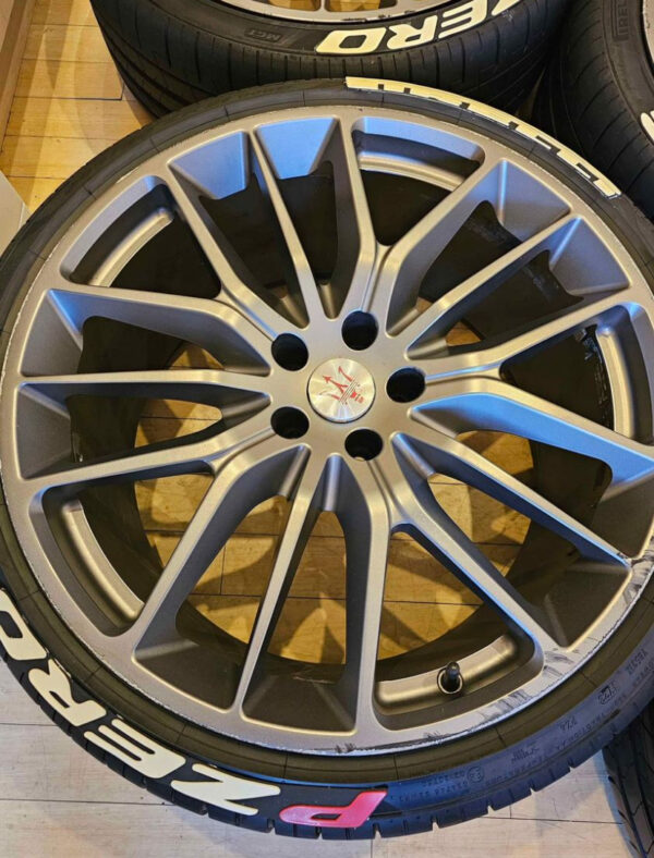 Maserati Wheels + Pirelli PZero - Genuine Maserati Racing Tyres - 21inch - 285/30 + 245/35 - Image 6