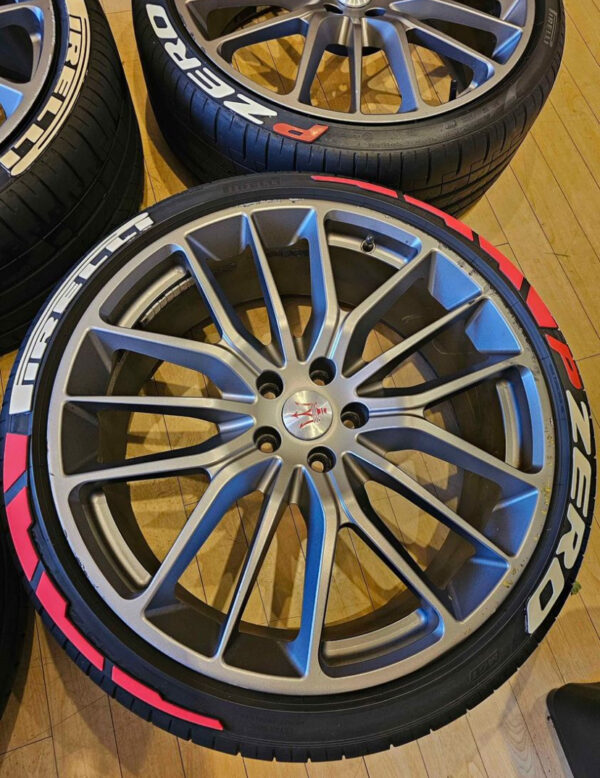 Maserati Wheels + Pirelli PZero - Genuine Maserati Racing Tyres - 21inch - 285/30 + 245/35 - Image 5