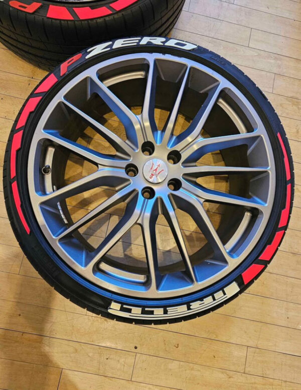 Maserati Wheels + Pirelli PZero - Genuine Maserati Racing Tyres - 21inch - 285/30 + 245/35 - Image 4