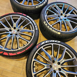 Maserati Wheels + Pirelli PZero - Genuine Maserati Racing Tyres - 21inch - 285/30 + 245/35