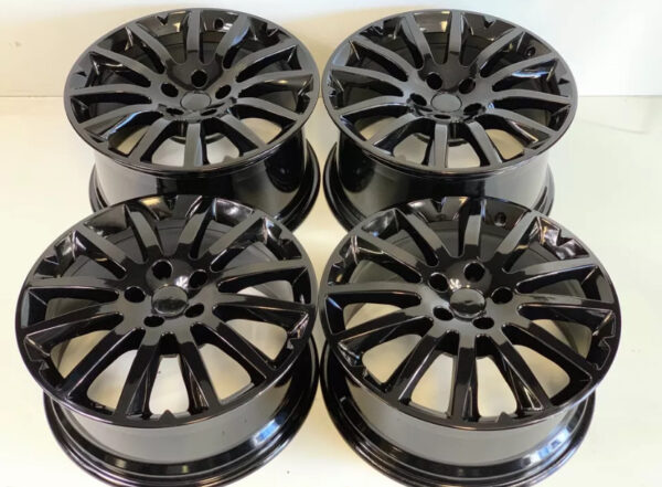 Maserati Ghibli NEW COATED BLACK  WHEELS RIMS OEM