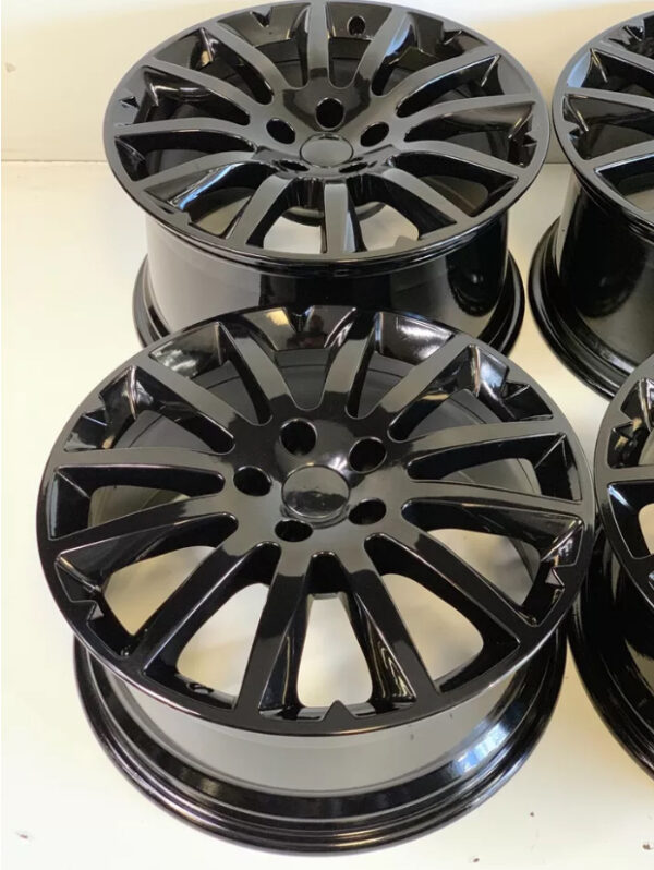 Maserati Ghibli NEW COATED BLACK  WHEELS RIMS OEM - Image 11