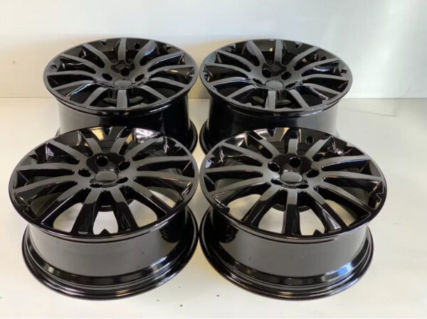 Maserati Ghibli NEW COATED BLACK  WHEELS RIMS OEM - Image 9