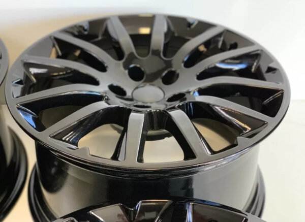 Maserati Ghibli NEW COATED BLACK  WHEELS RIMS OEM - Image 2