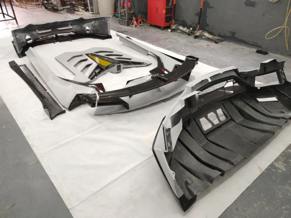 Full dry carbon fiber LP770 SVJ body kit fit Lamborghini Aventador LP700 LP720 LP750 - Image 6