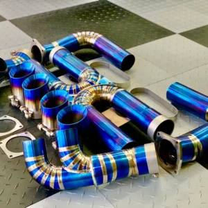 Titanium Cat-Back Exhaust for Porsche 991/911 Turbo S