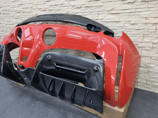 Ferrari SF90 Rear Package Carbon Bumper Diffuser Spoiler 985939417 / 939776 / 813813 - Image 5
