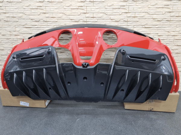Ferrari SF90 Rear Package Carbon Bumper Diffuser Spoiler 985939417 / 939776 / 813813 - Image 4