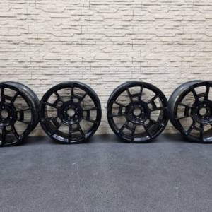 Rolls Royce Wraith Dawn RR5 RR6 Carbon Black Badge Wheels Set Genuine Rims 21 inch.