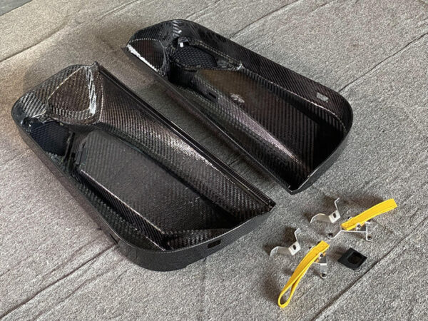 Dry carbon fiber door panels fit Lamborghini Aventador LP700 LP720 LP740 LP750 SVJ 2011UP - Image 3