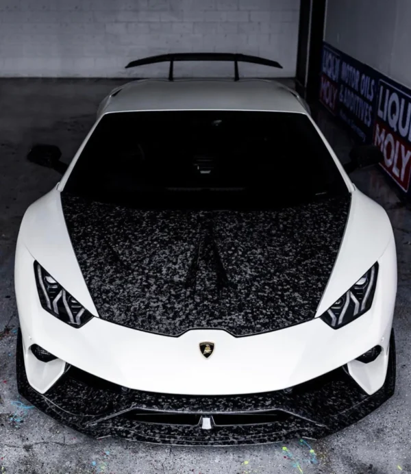 Aero Republic Ten Style Carbon Fiber Hood For Lamborghini Huracan LP580 LP610 - Image 3