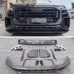 Carbon fiber body kit fit Audi Q8 2019-2023