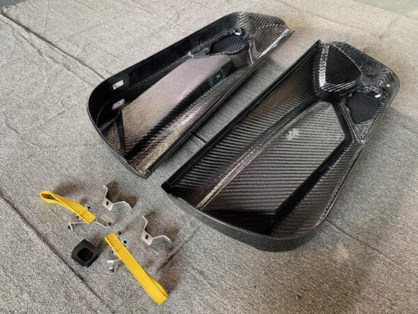 Dry carbon fiber door panels fit Lamborghini Aventador LP700 LP720 LP740 LP750 SVJ 2011UP - Image 4