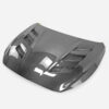 EPR Carbon Fiber AM type front vented hood for Infiniti Q50 V37 - Image 6