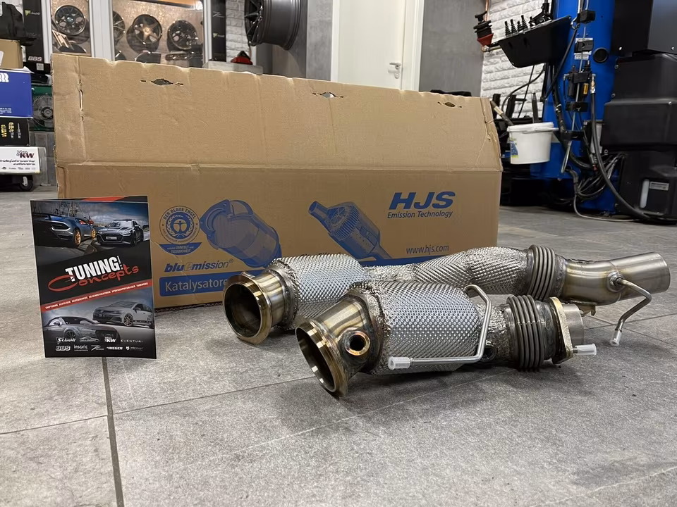 BMW M3 M4 M2 Competition HJS Downpipes for OPF Vehicle with Registration! - Image 7