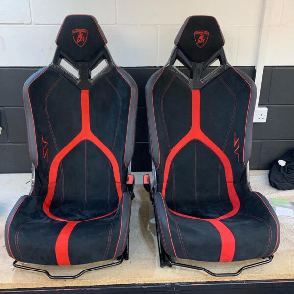 Lamborghini Aventador SV Carbon Fiber Seats - Image 4