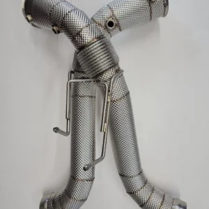 MCLAREN 540C, 570S, 570GT RACE DOWNPIPES WITH HEAT SHIELD WRAPPING (2016+)