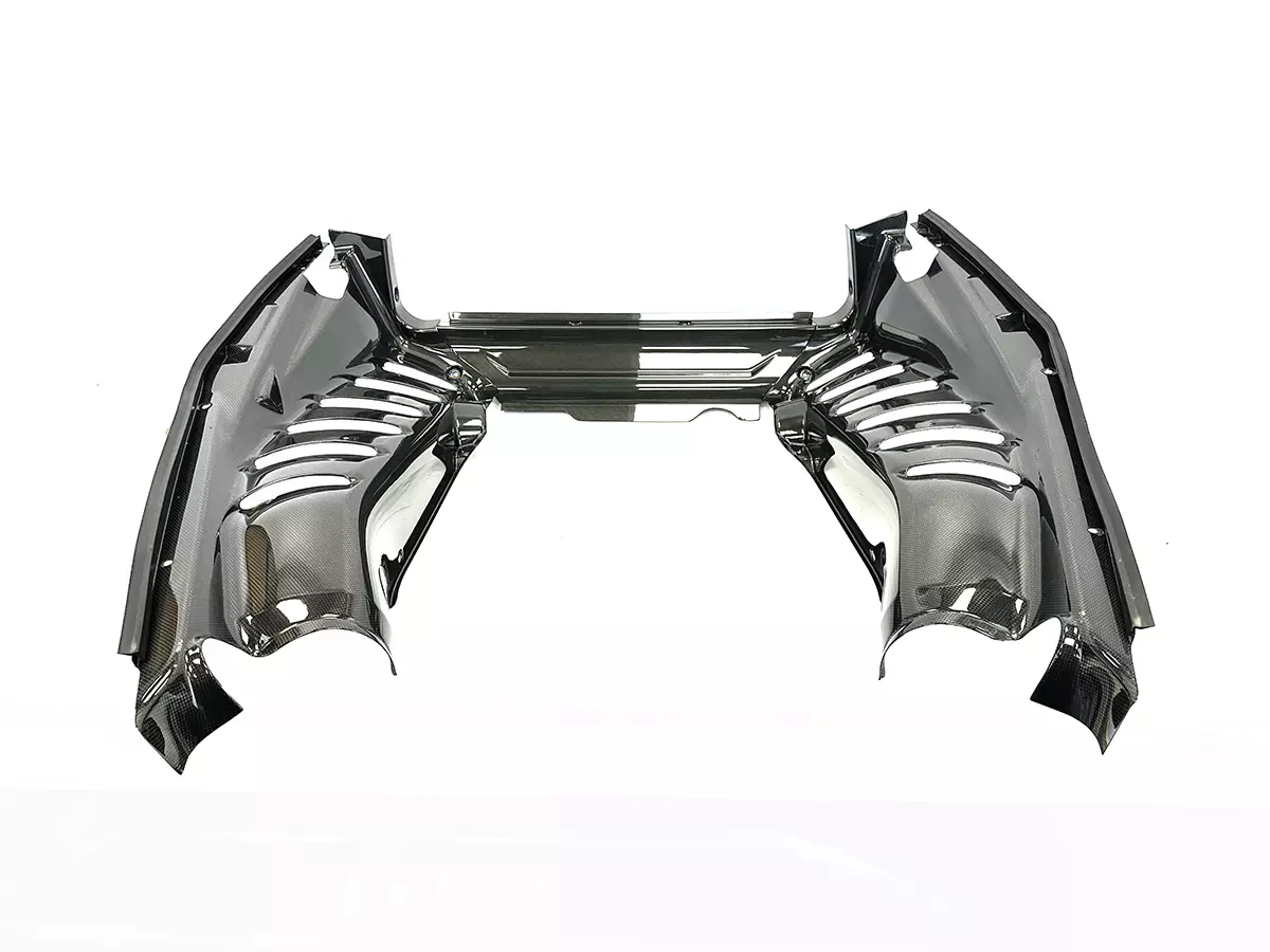 FERRARI 488 GTB/ PISTA /F8 CAPRISTO CARBON FIBRE ENGINE COVER SET
