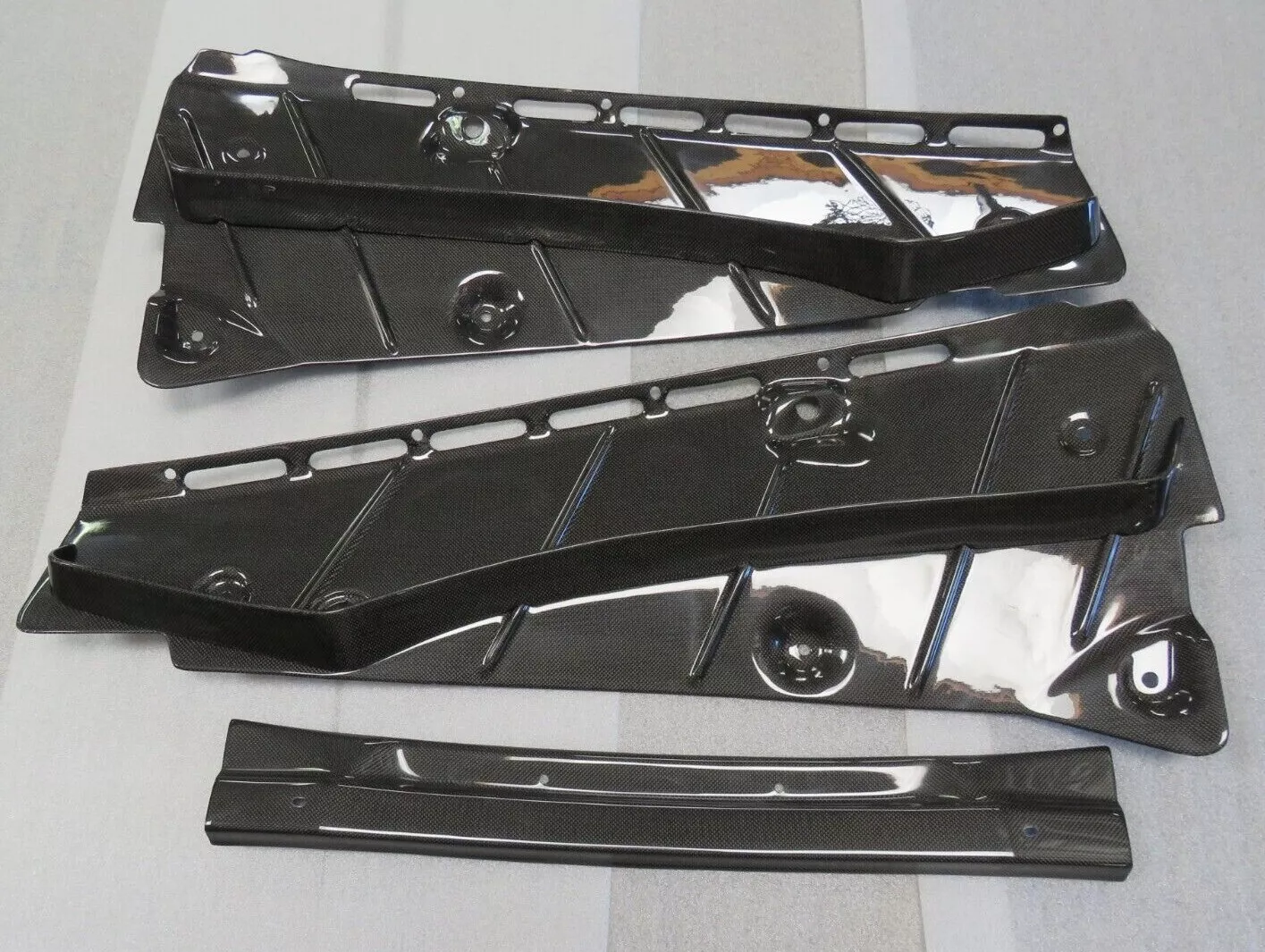 Ferrari 360, Coupe, Carbon Fiber, Engine Bay Panel Set 1X1, New, P/N rtfe011ebp