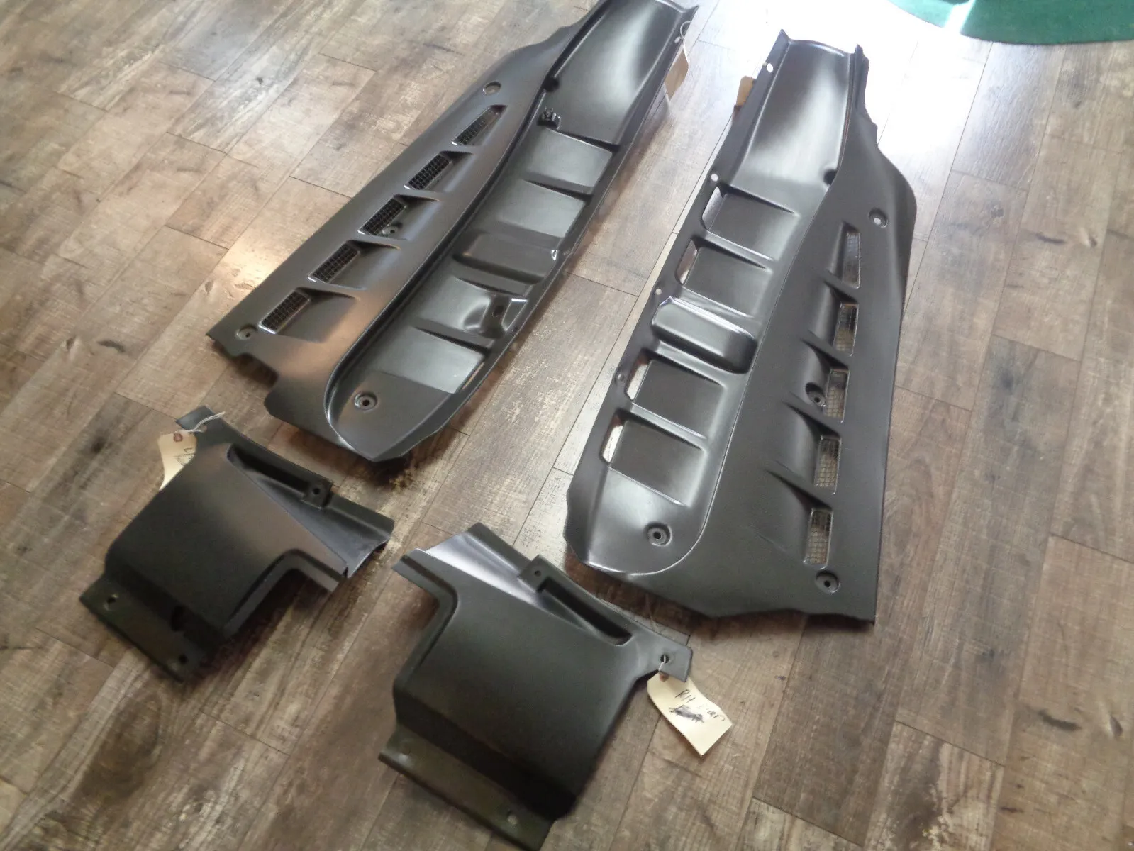 Ferrari 430 Challenge - Set Of Carbon Fiber Engine Shield Panels - P/N 69332500