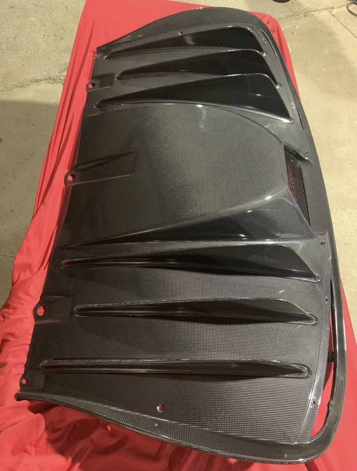 Ferrari 16M 430 Scuderia Carbon Fibre Diffuser OEM