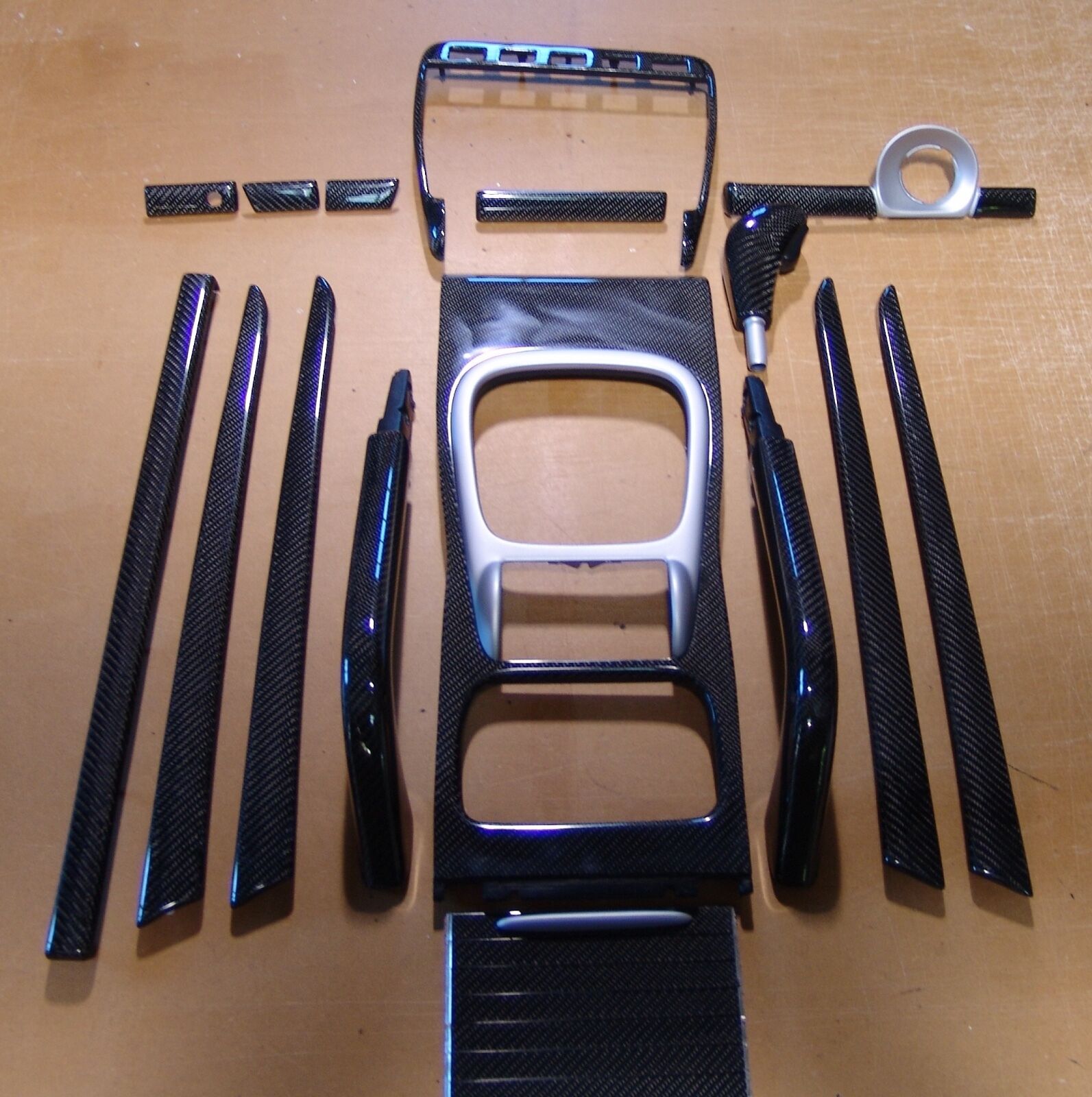 PORSCHE CAYENNE LOT 19 CARBON FIBER 955 957 GENUINE CARBON FIBER