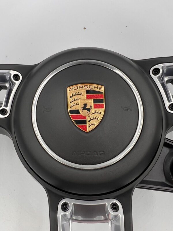 Porsche Cayenne Macan Carrera Boxster GT GTS steering wheel 95b959256f - Image 3