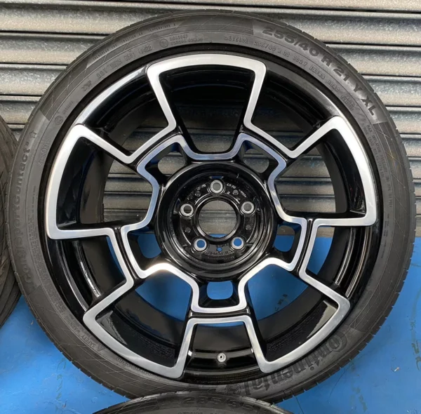 Genuine 21” Rolls Royce Alloy Wheels Black Badge Dawn Wraith Ghost Carbon Fibre - Image 12