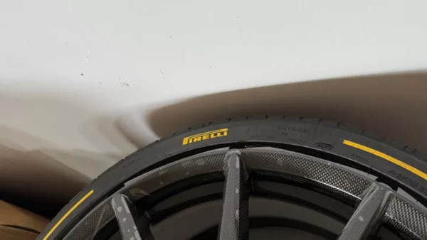Ferrari 812 Competizione a set of Carbon wheels with Tire, OEM - Image 6