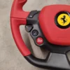 Steering Wheel Red Leather Carbon Fiber LED OEM Ferrari original - Image 8