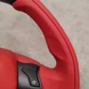 Steering Wheel Red Leather Carbon Fiber LED OEM Ferrari original - Image 5