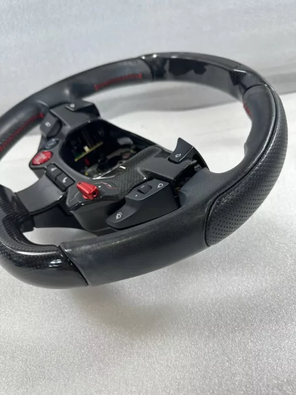 Ferrari Portofino, Carbon Fiber Wheel, Bent, Dmg Parts Only, Used, P/N 335910 - Image 8