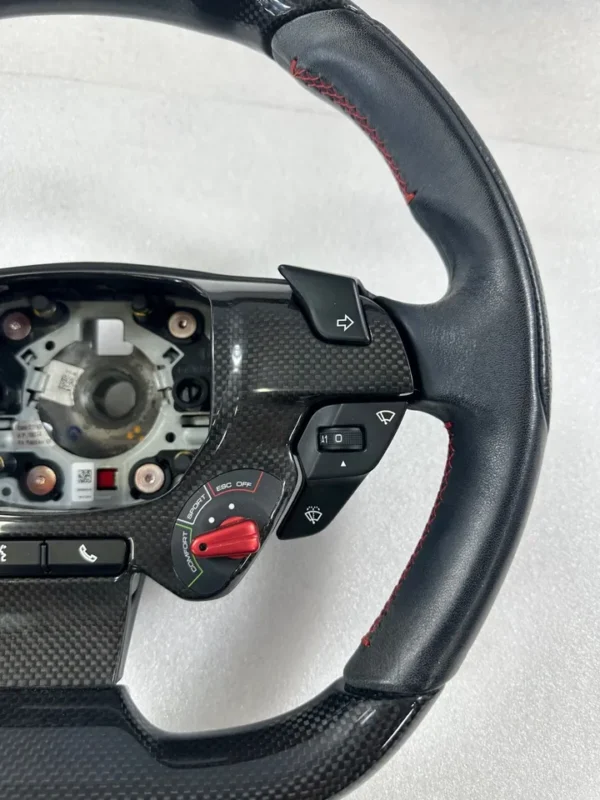 Ferrari Portofino, Carbon Fiber Wheel, Bent, Dmg Parts Only, Used, P/N 335910 - Image 3