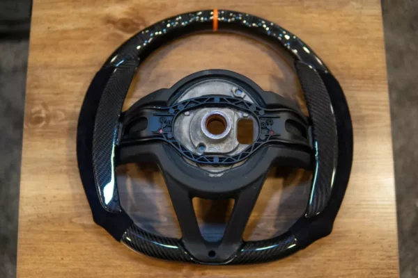 Custom Carbon Fiber Steering Wheel Fit McLaren 720S 570 600LT with Paddle Shift - Image 6