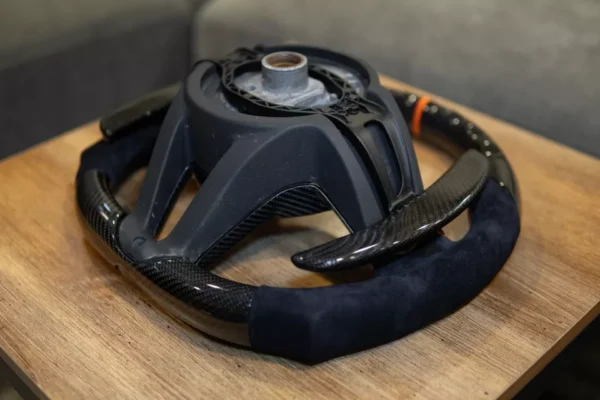 Custom Carbon Fiber Steering Wheel Fit McLaren 720S 570 600LT with Paddle Shift - Image 3