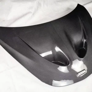 Fiber Front Bonnet Engine Hood Lid Cover For 2015-2019 Mclaren 570 Dry