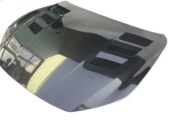Maserati Ghibli 2014-2020 Front Hood Bonnet Engine Cover Trims REAL CARBON - Image 5