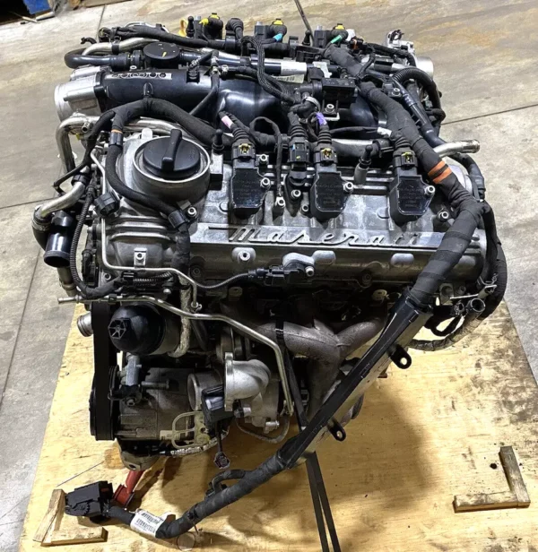 2016 Maserati Levante V6 3.0L M156E 430 HP Twin Turbo Engine 06700321700 - Image 8
