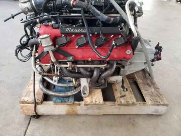 2005 MASERATI QUATTROPORTE M139 4.2L V8 COMPLETE ENGINE MOTOR TESTED 34K! 501 - Image 11