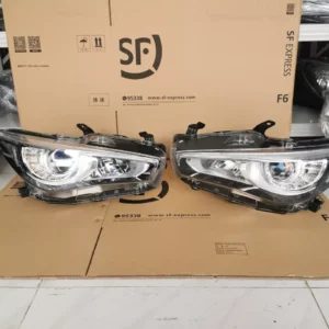 Infiniti Q50 2pcs Left & right Front EU LED Headlights With and without AFS V37