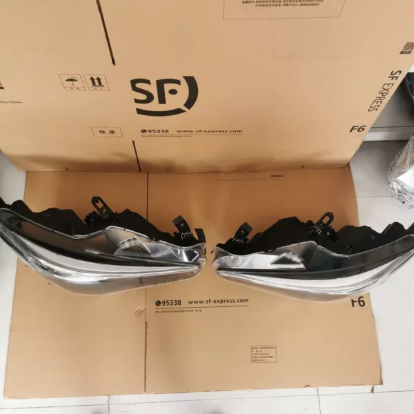 Infiniti Q50 2pcs Left & right Front EU LED Headlights With and without AFS V37 - Image 2