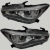 Infiniti Q50 2pcs left & Right Passenger EU LED Headlights