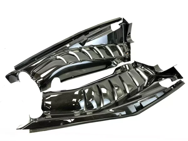 FERRARI 488 GTB/ PISTA /F8 CAPRISTO CARBON FIBRE ENGINE COVER SET - Image 8