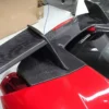 CARBON FIBER REAR WING TRUNK LIP TAIL SPOILER FOR Ferrari 488 GTB MAN Style - Image 2