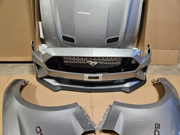 Ford Mustang GT Front Bumper Cover Hood Fender Set - Image 4