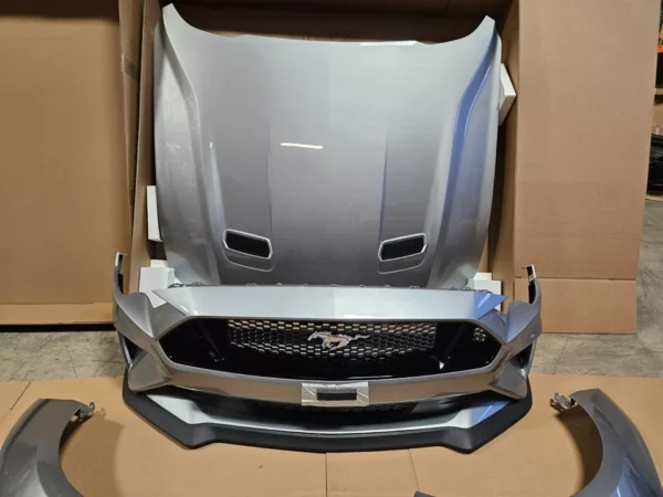 Ford Mustang GT Front Bumper Cover Hood Fender Set - Image 3