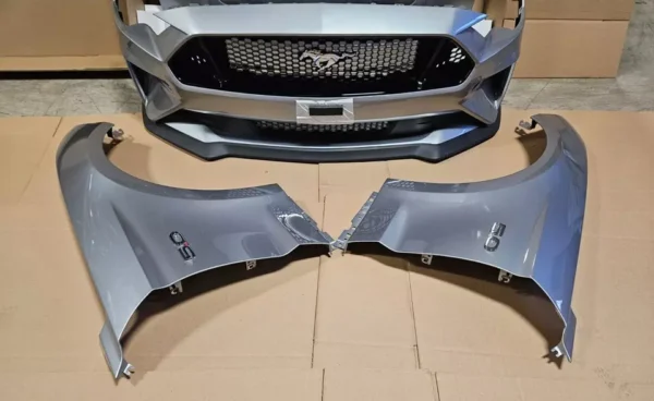 Ford Mustang GT Front Bumper Cover Hood Fender Set - Image 2