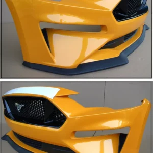 2018 - 23 Ford Mustang GT front bumper cover grille hood fender set Cyber Orange