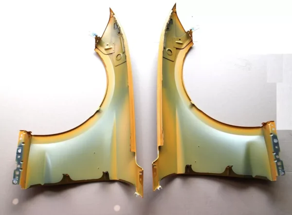 2018 - 23 Ford Mustang GT front bumper cover grille hood fender set Cyber Orange - Image 5